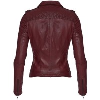 WOMEN'S NIDO QUILTED BIKER JACKET